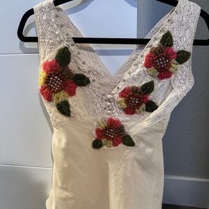 Joystick sleeveless boho top